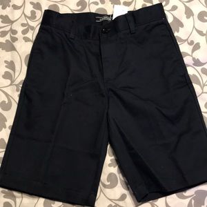Lands’ End Uniform Navy Blue Chino Shorts